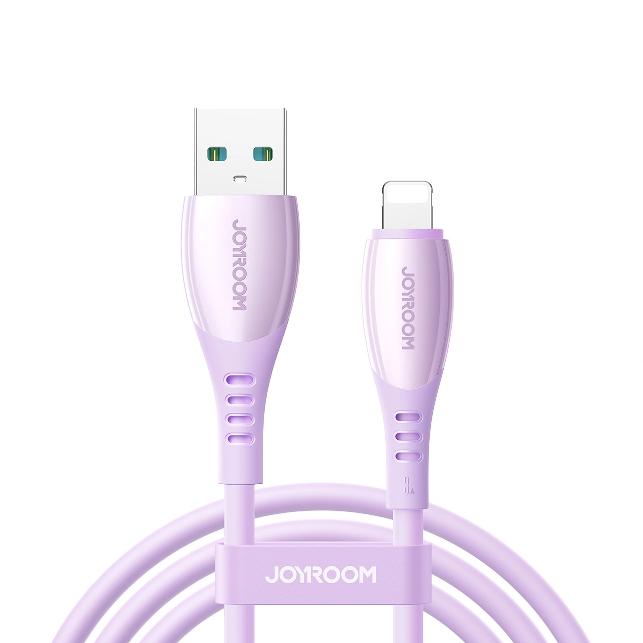 Kabel Joyroom S-A59 Vibrant Series 3A USB-A - Lightning 1,2m - fioletowy