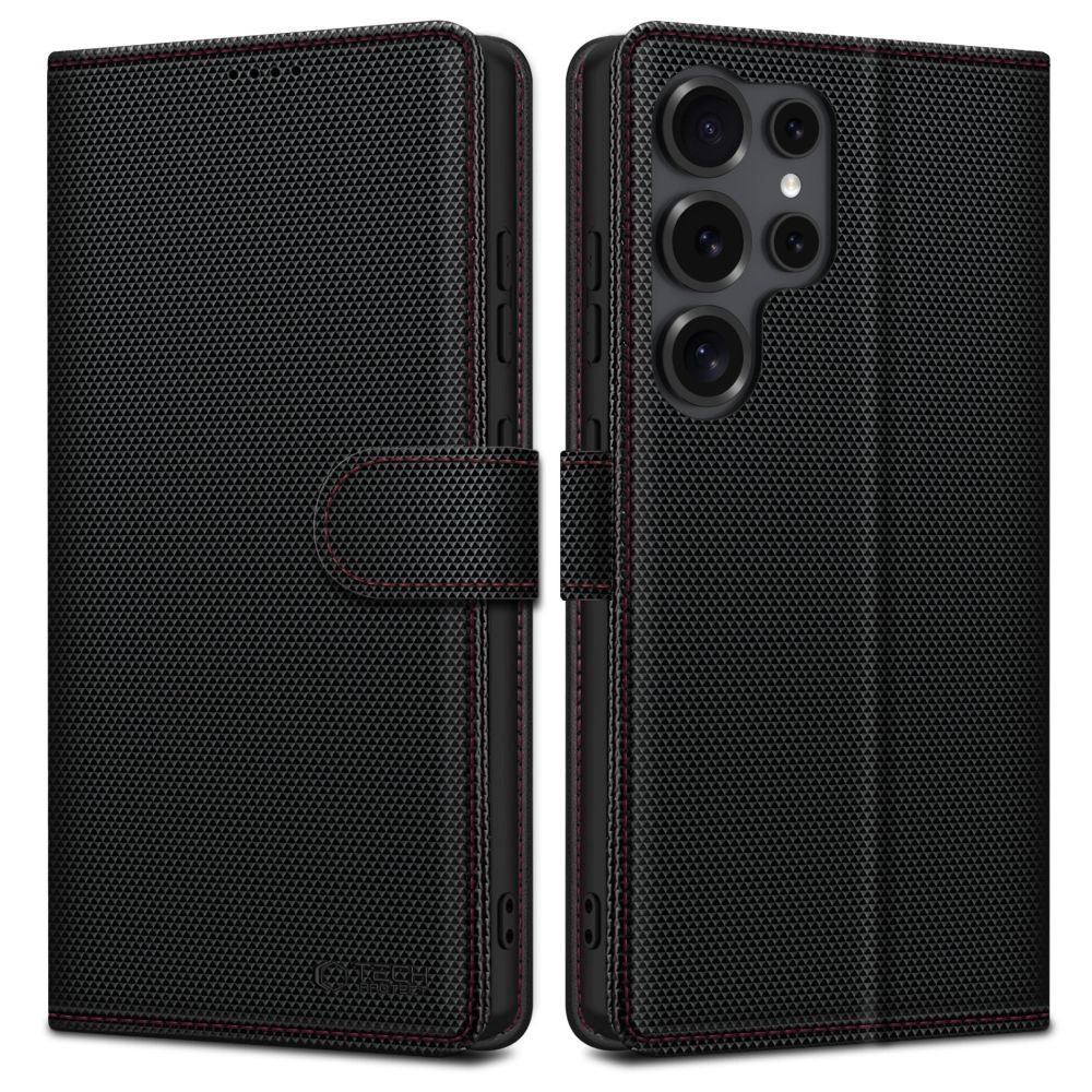 Etui Tech-Protect Wallet RS na Samsung Galaxy S25 Ultra - czarne
