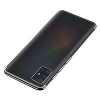 Clear Color case żelowy pokrowiec etui z metaliczną ramką Sa