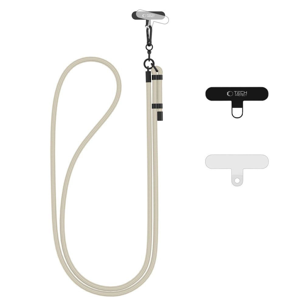 Smycz Tech-Protect C1S Rope Crossbody Strap - szara