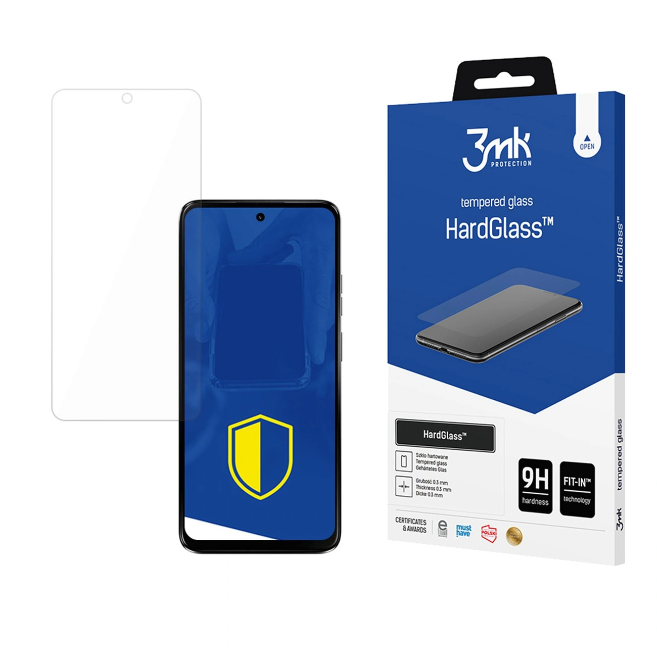 Szkło hartowane 3mk HardGlass na Motorola Moto G34 5G